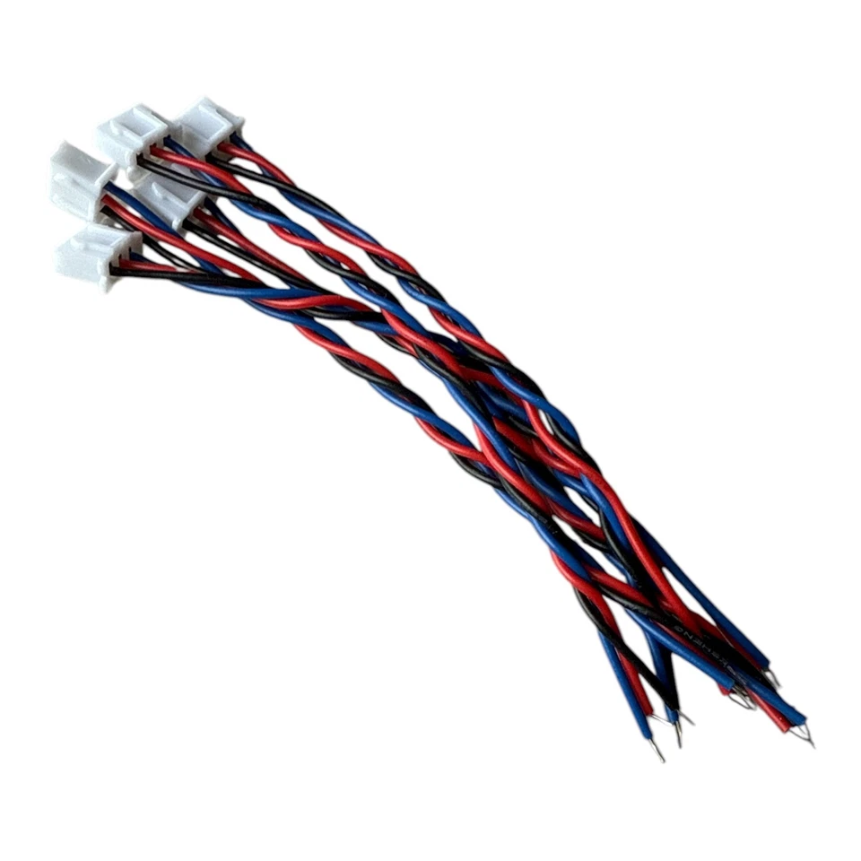 Henglong Taigen RC Tank 1/16 Parts XH 3-Pin Adapter Wire 5pcs for Receiver Board - Image 2 of 4