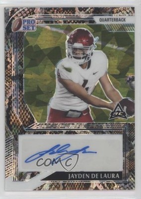 2022 Leaf Pro Set Metal Snakeskin Crystals /5 Jayden De Laura #PA-JDL Auto 10k8