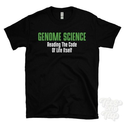 GENOM WISSENSCHAFT LESEN DEN CODE DES LEBENS SELBST T-SHIRT dna Forschung | molekular