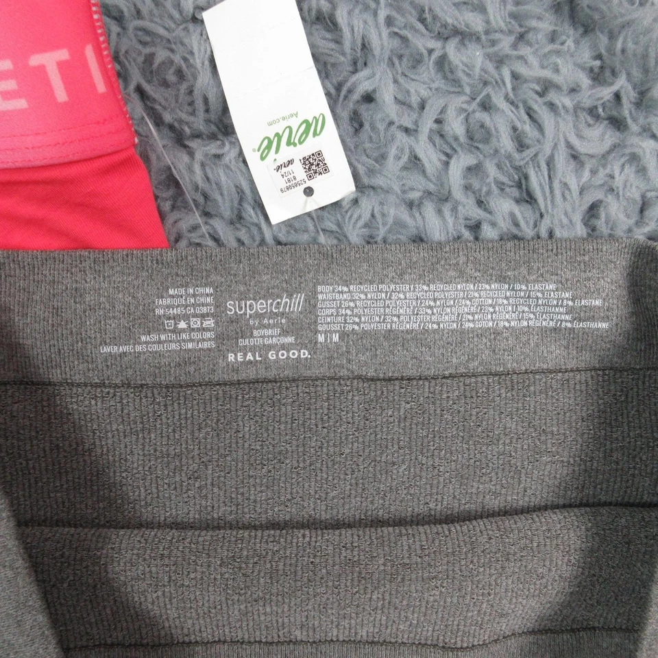 Aerie Fabletics нижнее белье женщин средний розовый Boybrief высокая талия бриф новый с Ярлыками - Изображение 2 из 4