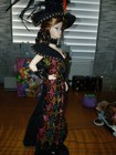 silkstone fashion model barbie dolls Wearing Bob Mackie Masquerade — photo 4