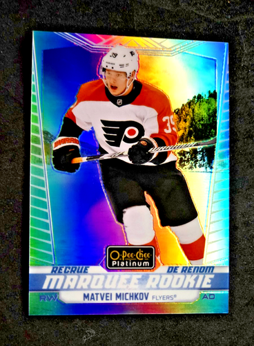 2024-25 O-Pee-Chee Platinum Marquee Rookie Pond Hockey SSP Matvei Michkov #264 - Picture 16 of 22