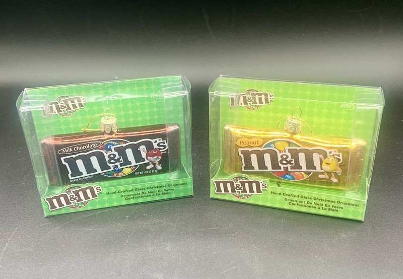 Kurt Adler M&Ms Handcrafted Christmas Ornaments 