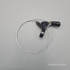 Vintage New Suntour XC Expert Accushift Plus 7/8 Speed Thumb Shifter with Cable