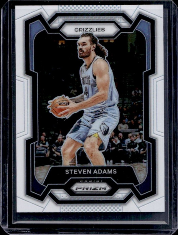2023-24 Panini Prizm Steven Adams Prizm White #/175 Grizzlies