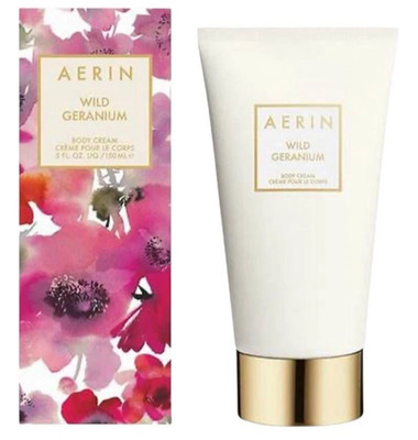 AERIN WILD GERANIUM Body Cream Full Size 5 oz New in Box Lotion