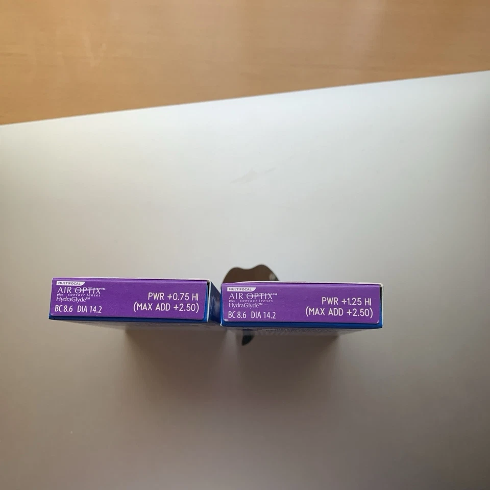 Alcon Multifocal Air Optix plus HydraGlyde 3er Pck.NEU - Bild 4 von 4