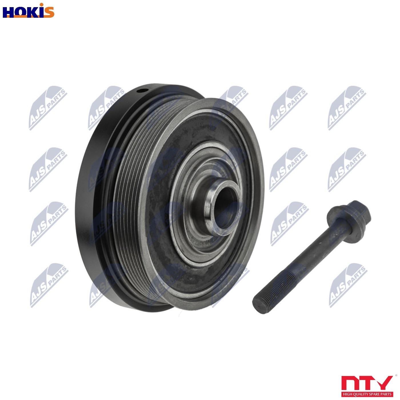 Crankshaft Pulley RKP-LR-001 NTY for LAND ROVER DISCOVERY Mk II DEFENDER Pick Up - Image 5