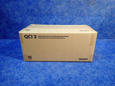 NEW Tannoy QCI 3 High-Performance 3'' Full-Range In-Ceiling Loudspeaker Pair