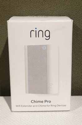 Ring Chime Pro and Range Extender - White