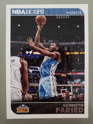 2014-15 Panini NBA Hoops Kenneth Faried #17 Denver Nuggets Basketball