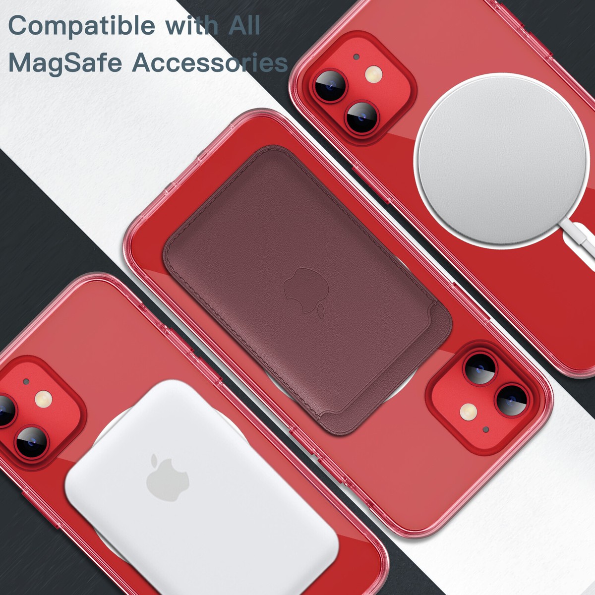 Magnetic Case for iPhone 12 mini Compatible with MagSafe Wireless