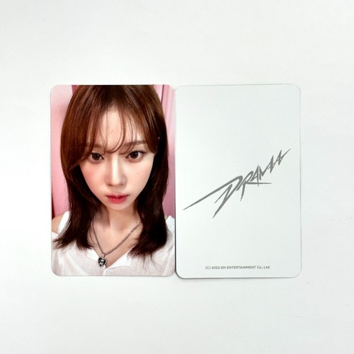 Tarjeta fotográfica oficial de eventos aespa WEEK DRAMA CITY POP-UP K-POP productos auténticos - Imagen 7 de 9