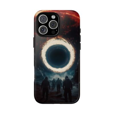 For iPhone, Galaxy, Pixel | Phone Case | Astronaut Space Vortex Portal