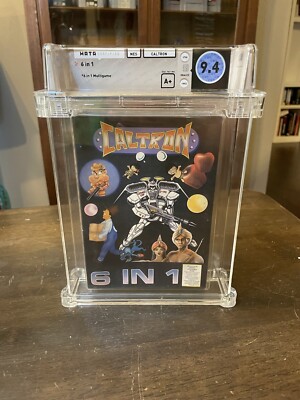 Caltron 6 in 1 NES Nintendo 1992 WATA 9.4 A+  Population 1 Highest Wata Grade