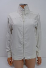 Maharishi Mhi Y2k Womens Jacket Size 10 White Lightweight Coat Bnwots