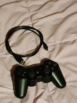 PS3 Original Controller Schwarz Sony PlayStation 3 Wireless SIXAXIS CECHZC1E
