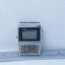 Casio DBC-610 Data Bank Calculator Digital Vintage Men’s Watch For Parts