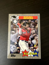 Rafael Devers 2022 Topps Series 2 1987 All Star Black /299 #87AS-45 Red Sox SP