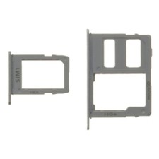 SIM Micro SD Card Tray Set for Samsung Galaxy J8 J810/2018 Orchid Replacement