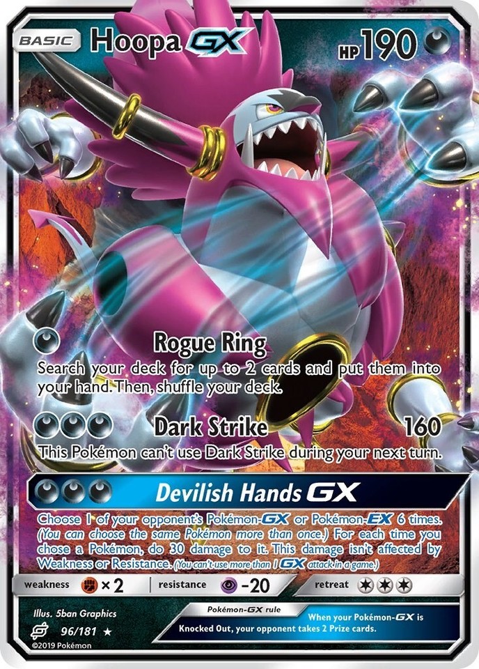 Hoopa GX 96/181 Sm-Team Up - 1 of 1