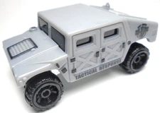 2023 HOT WHEELS GENERAL CORP HUMMER TACTICAL RESPONSE GRAY 1:64 DIECAST 2.5" SUV
