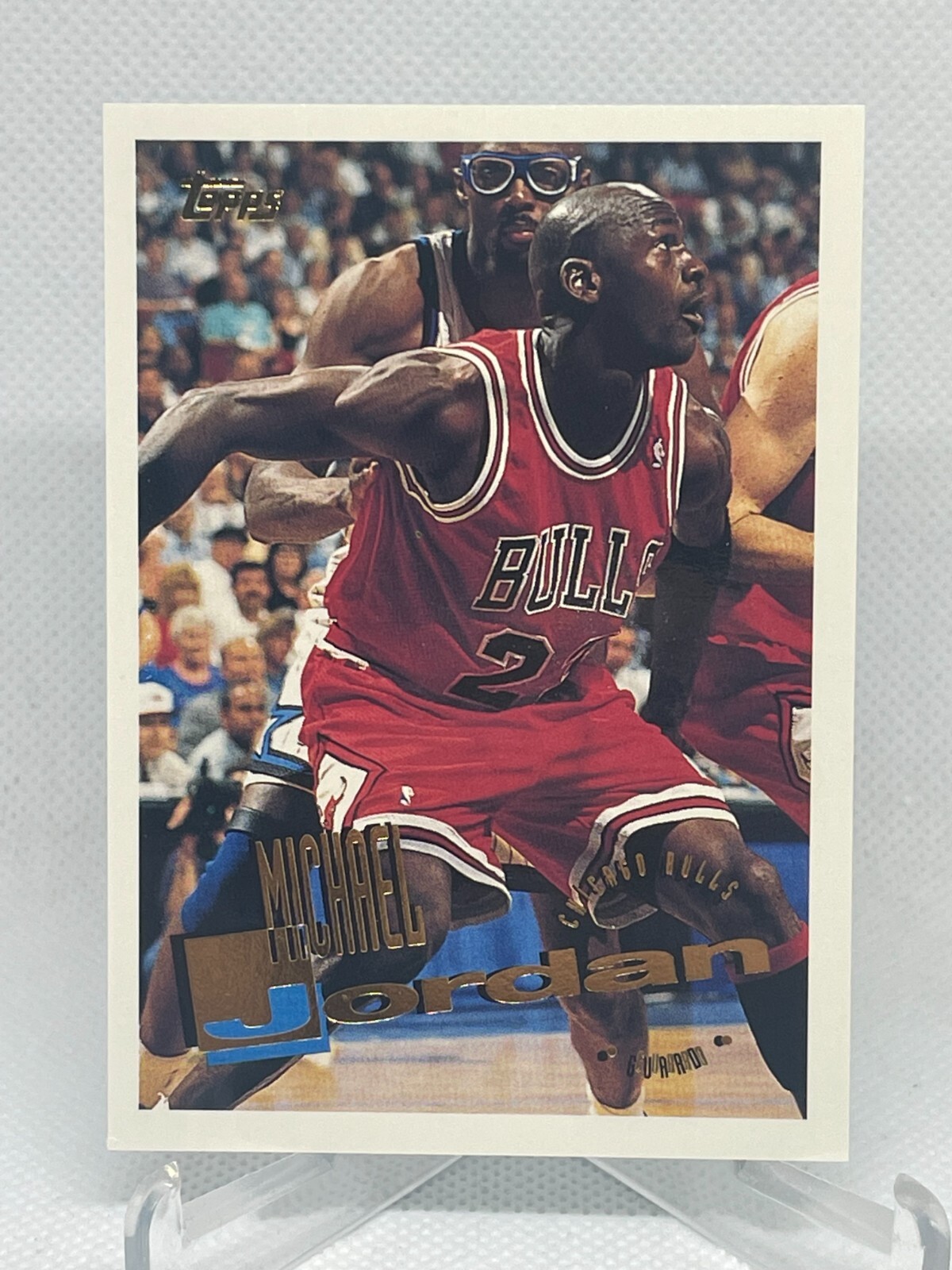 Michael Jordan 1995-96 Topps #277 HOF XebX 15