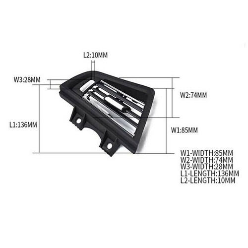 Air Conditional Left Air Outlet Vent Panel Fit BMW 5 Series F18 F11 F10 2010-16 - Picture 2 of 7