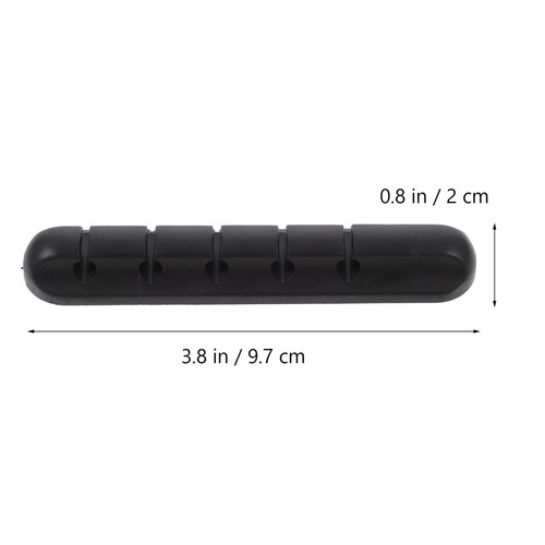 2 Pcs Self Adhesive Cord Holders Cable Management Clips Cable Cord Organizer - Afbeelding 9 van 10