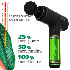 6 Speed LCD Massage Gun Deep Tissue Percussion Massager Muscle Vibrating Relax