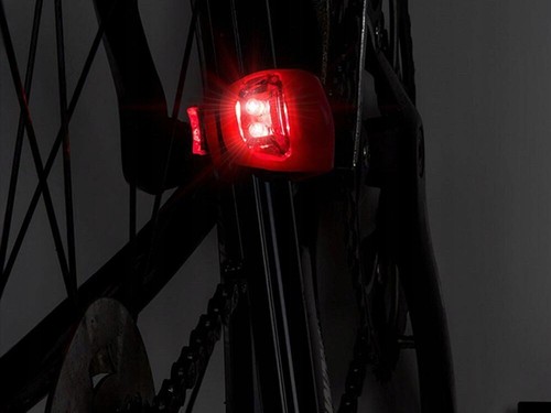 2x Fahrradlicht Led Lampe Fahrradbeleuchtung Fahrradlampe Frontlicht & Rücklicht - Bild 7 von 7