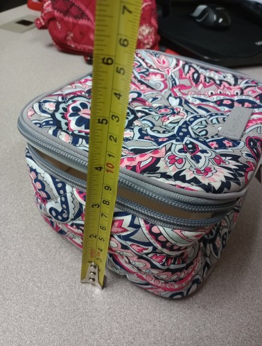 Vera Bradley Iconic Pack And Snack Insulated Bag Gramercy Paisley MSRP $25 ~ NWT - Picture 12 of 13
