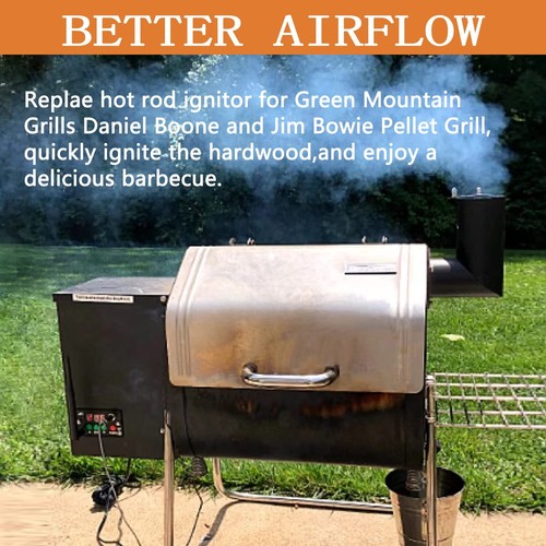 Replacement Igniter For Green Mountain Daniel Boone And Jim Bowie Pellet Grill - 第 6/7 張圖片