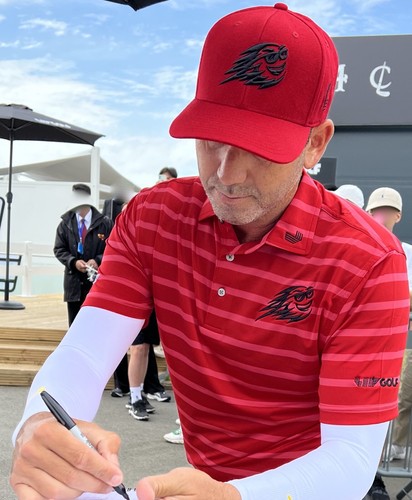 Bandera de golf US Masters 2018 Augusta firmada por Patrick Reed, Scottie Scheffler + 17 - Imagen 12 de 12