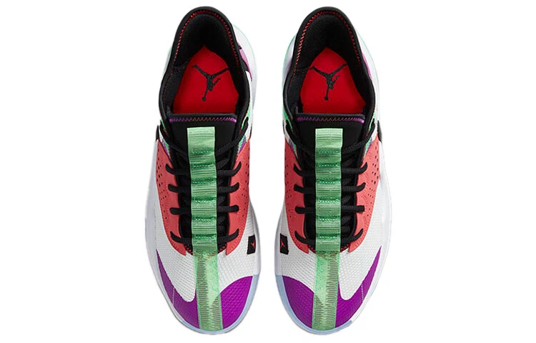 Jordan React Elevation PF White Hyper Violet 2020 - CK6617-101 - Imagem 4 de 4