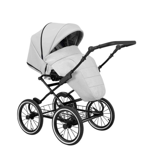 KUNERT ROMANTIC RETRO PRAM 2in1 3in1 CARRYCOT + PUSHCHAIR + CAR SEAT + ISOFIX - Picture 42 of 76
