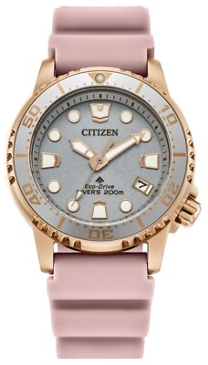 Citizen Eco-Drive Women's Date Indicator Blush Watch 36.5MM EO2023-00A