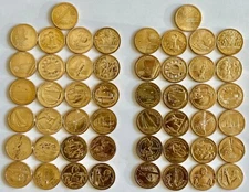 2018 - 2025 58 Coin PD Mint Uncirculated American Innovation Dollar Set