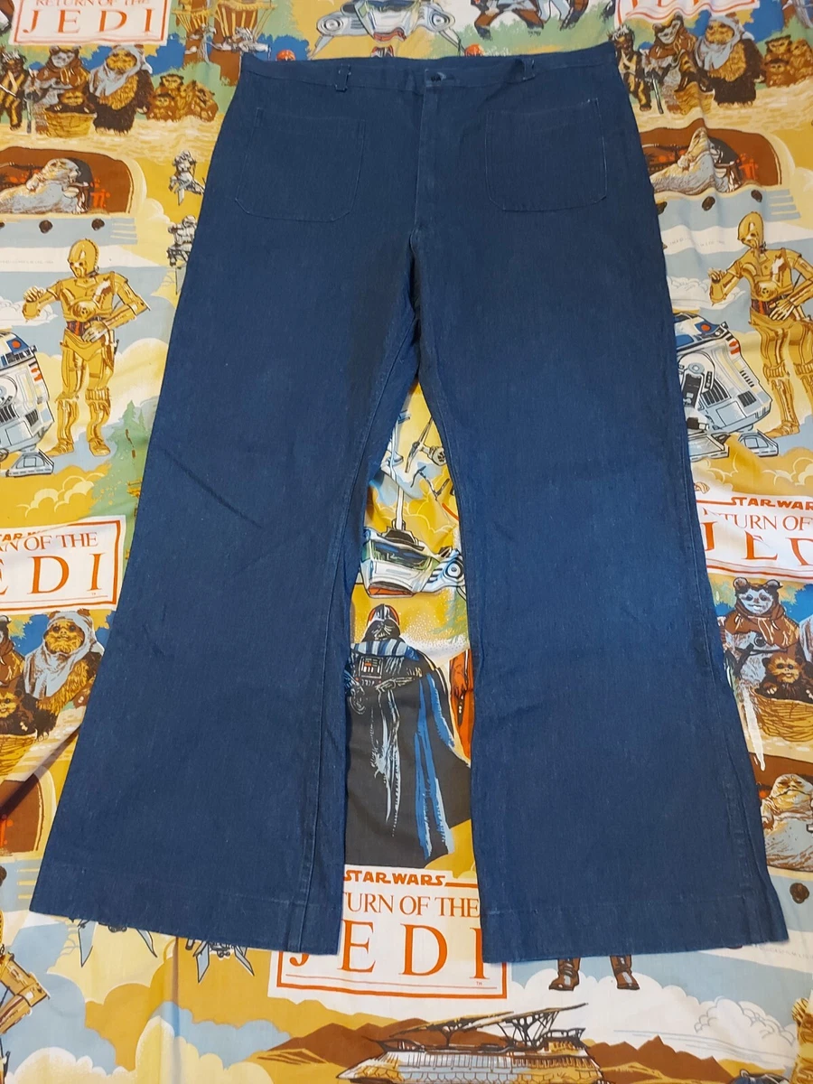 Vintage US Navy Utility Trousers Denim Type 1 Mens Jeans 
