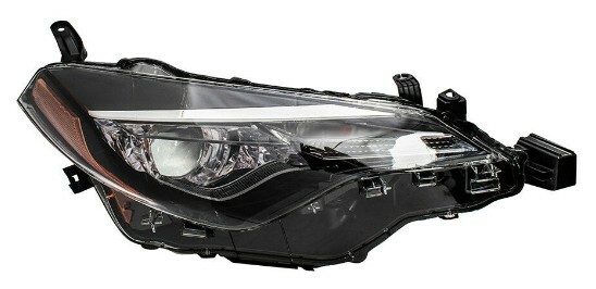 らいむ 2017-19 Toyota Corolla Right Passenger Headlight LED