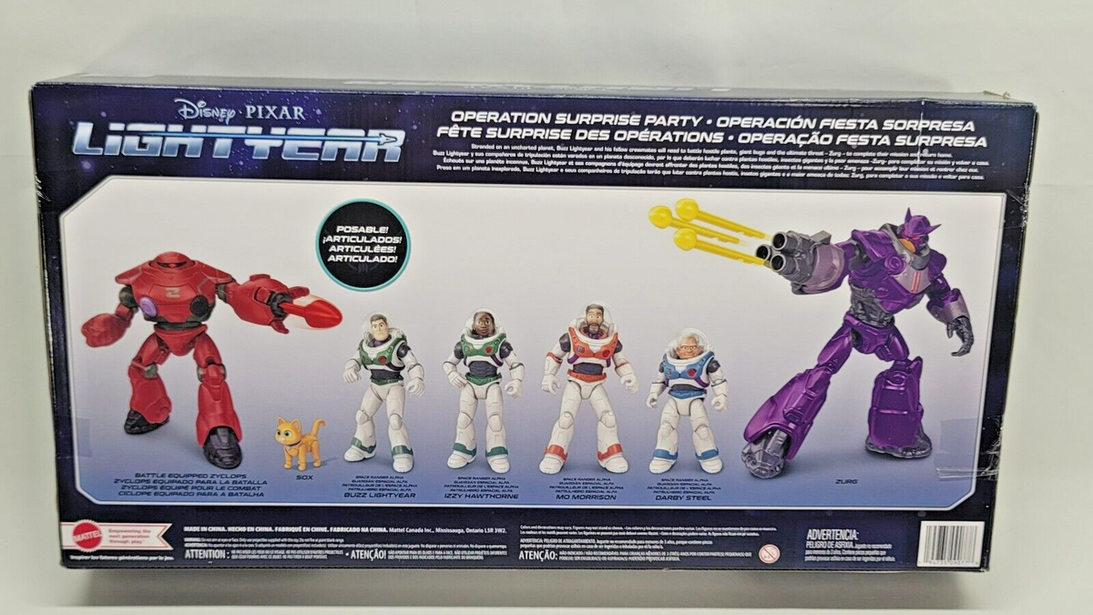 Mattel Disney Pixar Buzz Lightyear Operation Surprise Party Pack 7