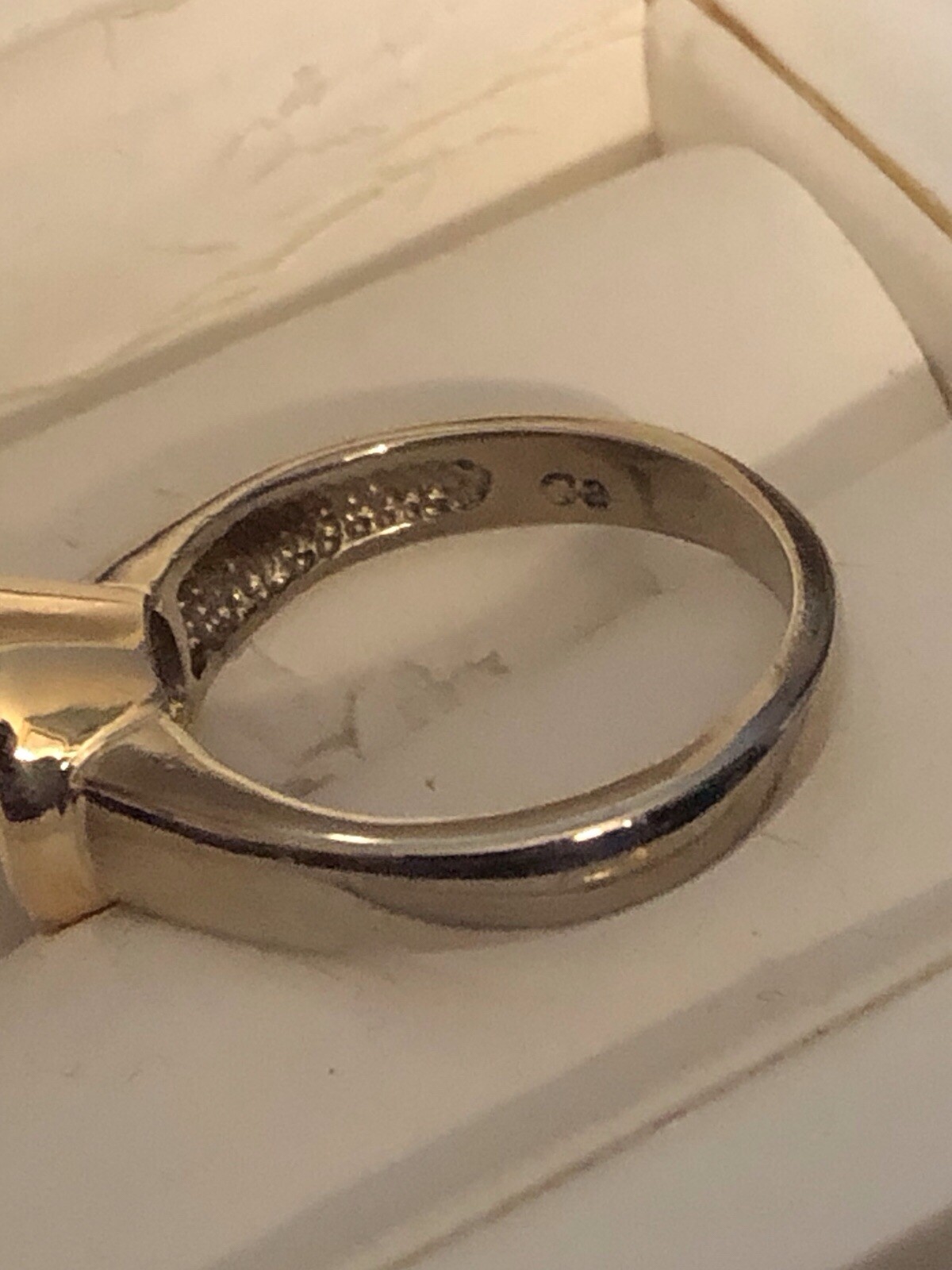 14k Two Tone , Ruby Solitaire Ring, 1.70ct Ruby - image 7