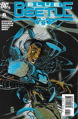 Blue Beetle Comic 6 Cover A First Print 2006 Keith Giffen Rogers Martin West DC