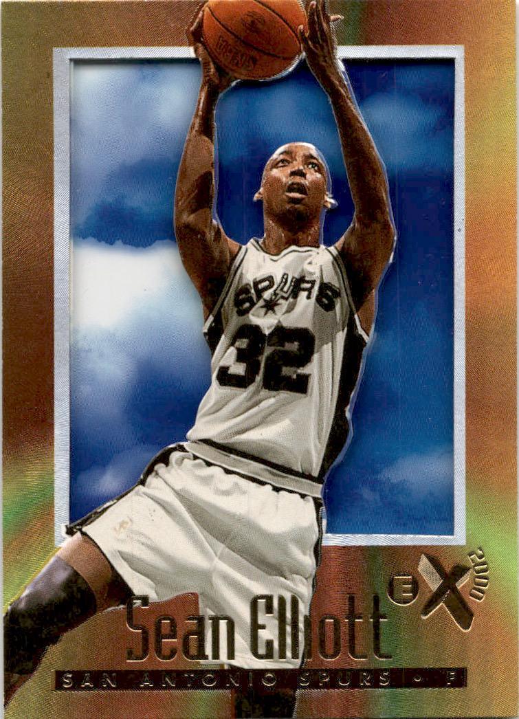 1996-97 E-X2000 #64 Sean Elliott