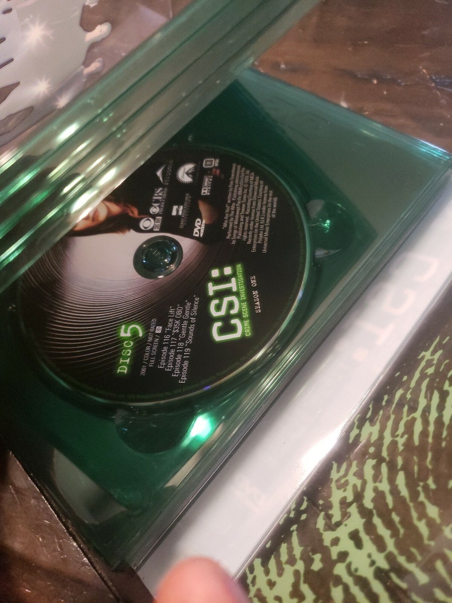 CSI: Crime Scene Investigation - The Complete First Season (DVD