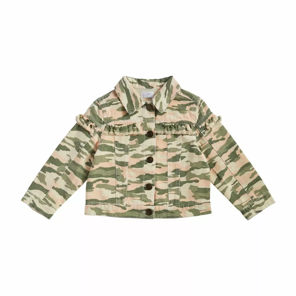 Camo jacket for baby girl sale