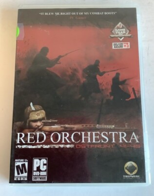 Red Orchestra: Ostfront 41-45 PC DVD-ROM Video Game 2010 Software battle
