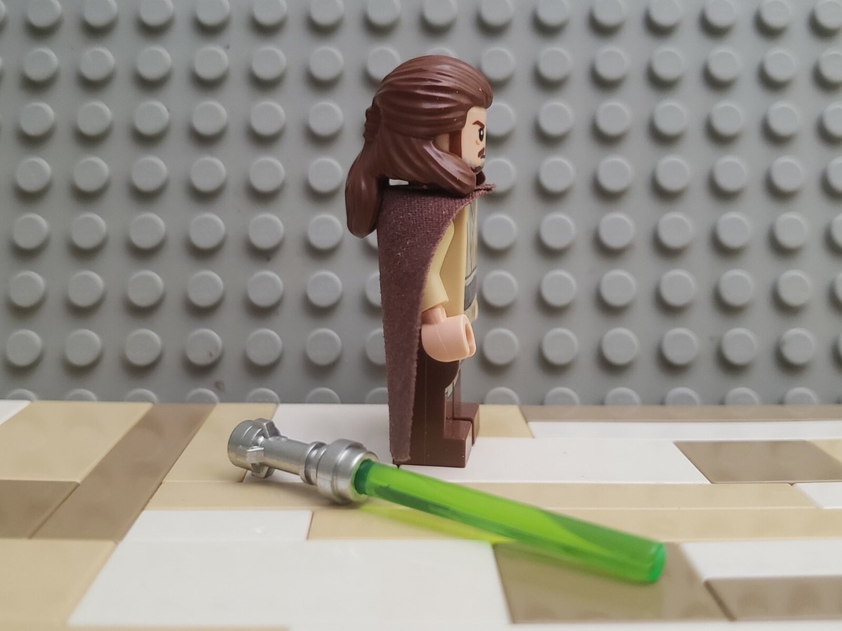 LEGO Qui-Gon Jinn Minifigure w/ Cape - 75169 Star Wars Jedi
