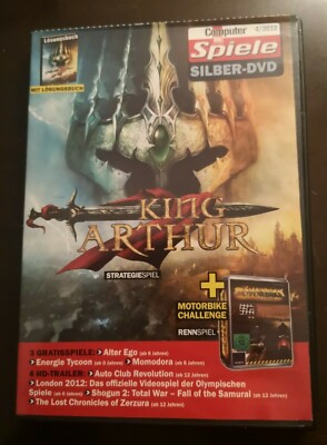 King Arthur + Lösungsbuch Motorbike Challenge Energie Tycoon Lösungsbuch Deponia