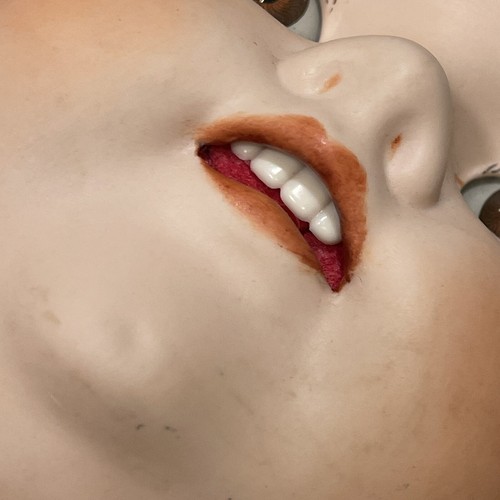 Armand Marseille 37” Doll Bisque Cloth Open Mouth w/Teeth Germany 390 A18M Repro - Picture 17 of 17